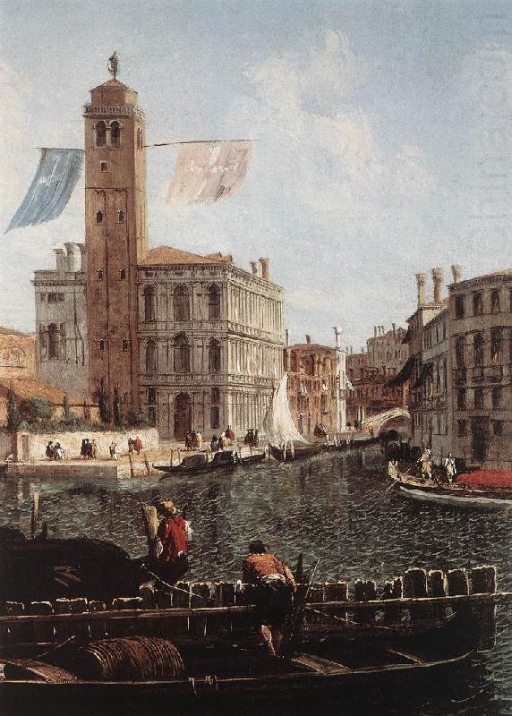 MARIESCHI, Michele The Grand Canal with the Fishmarket (detail) sgh china oil painting image